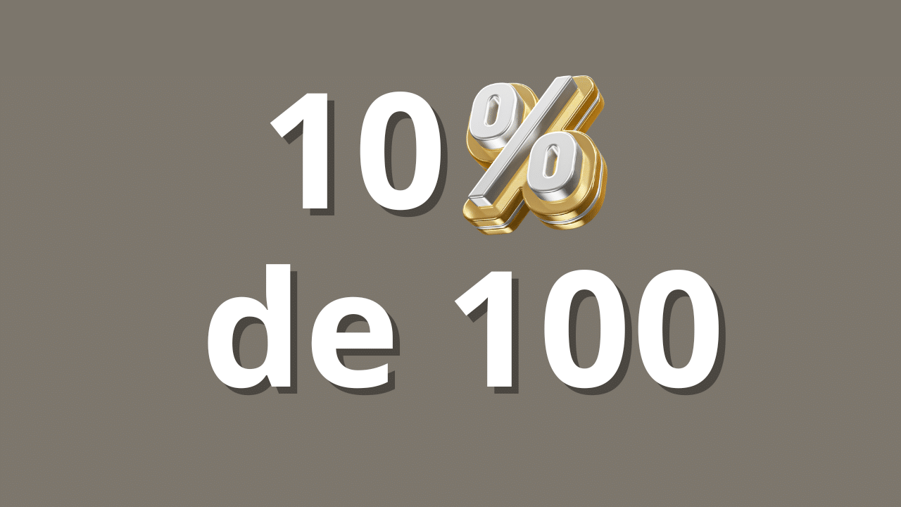Quanto é 10% de 100? Aprenda o Cálculo de Porcentagem | Online Calculadora