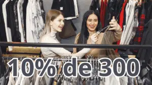 Quanto é 10% de 300