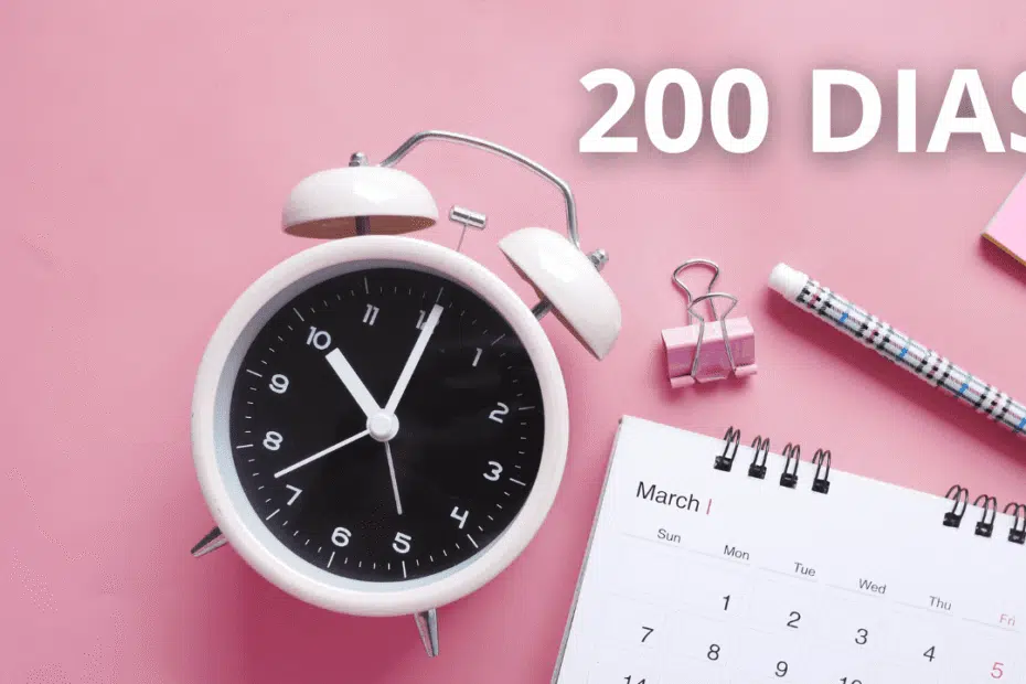 200 dias são quantos meses