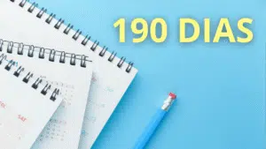 190 dias são quantos meses