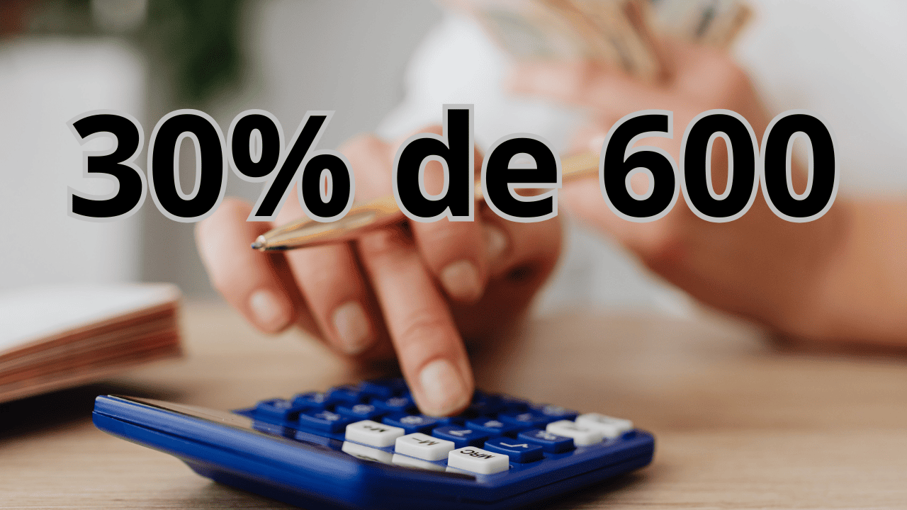 Quanto é 30% de 600? | Online Calculadora