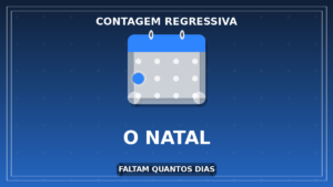 Quantos dias faltam para o natal